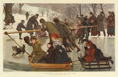 Un carrusel en el hielo de Robert Barnes